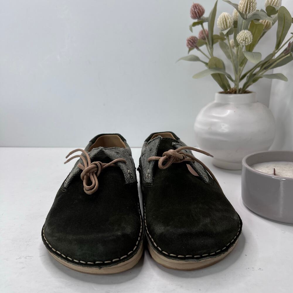 Birkenstock Memphis Leather/Fabric Shoe Blue Women 5/Men 3/EU36 Regular Fit - Picture 2 of 9
